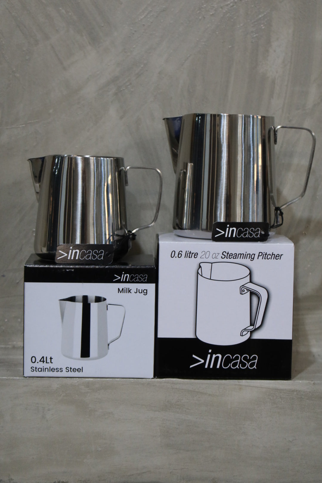 Incasa Stainless Steel Milk Pitcher